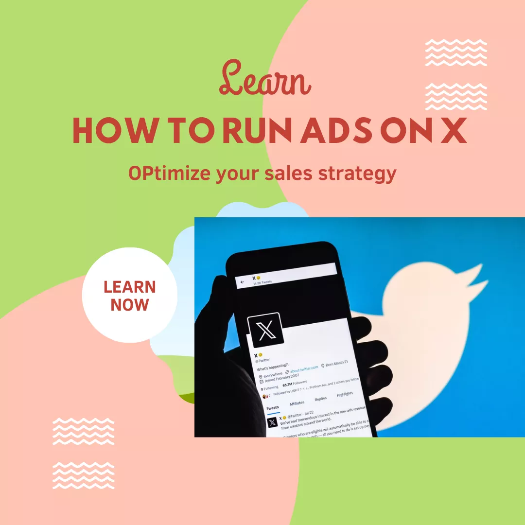 I will teach you how to advertise on X (TWITTER)