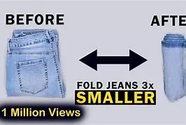 I will teach you the easiest way of folding your pants for storage
